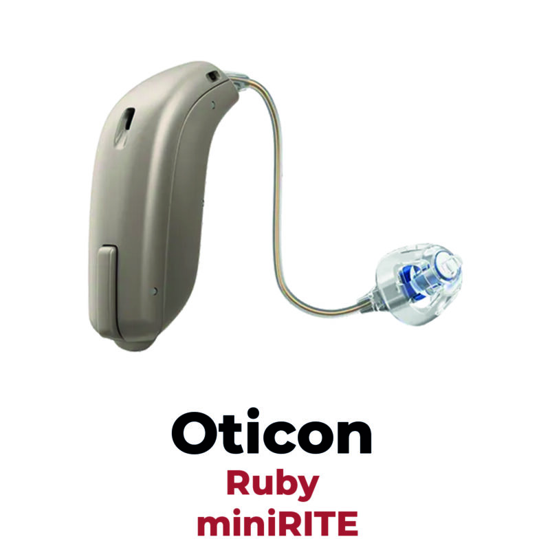 Oticon Ruby miniRITE İşitme Cihazı